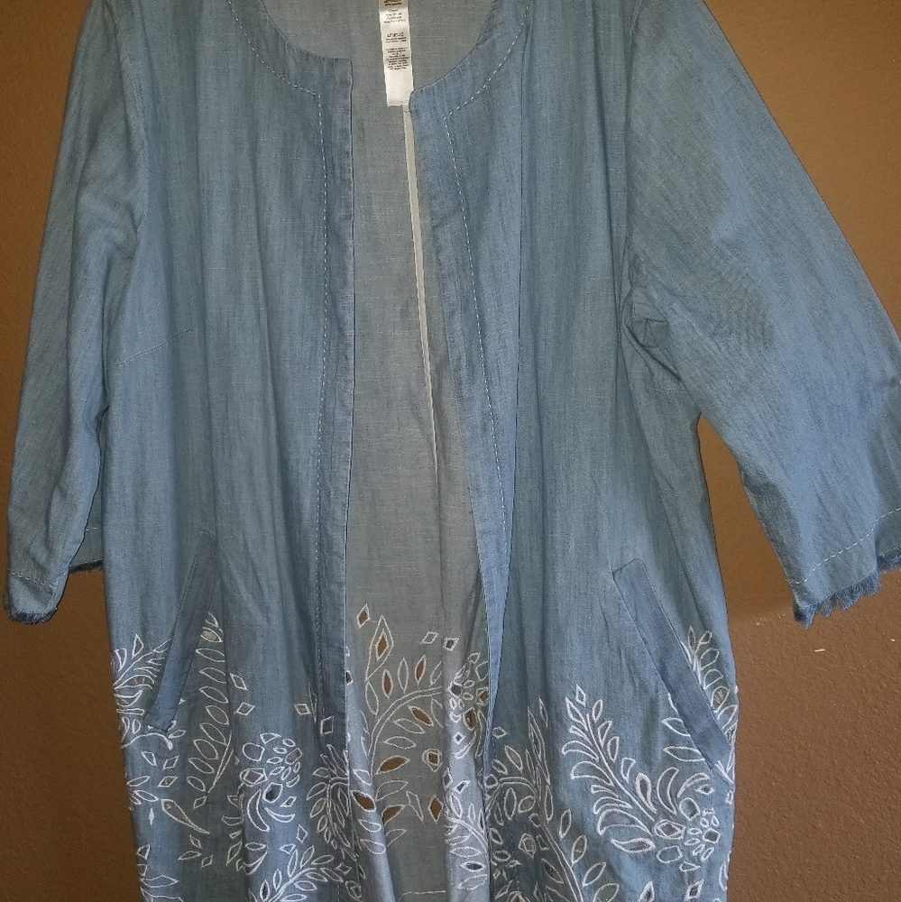 Chico's Duster Style Top